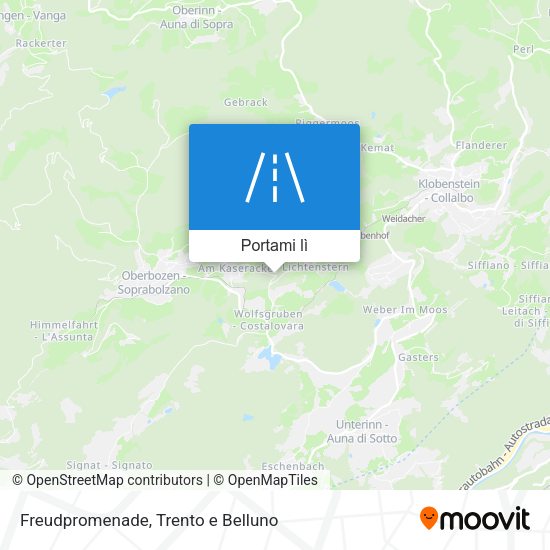 Mappa Freudpromenade