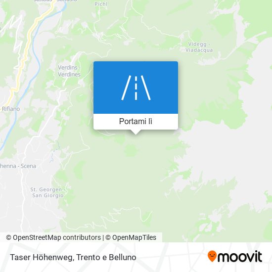 Mappa Taser Höhenweg