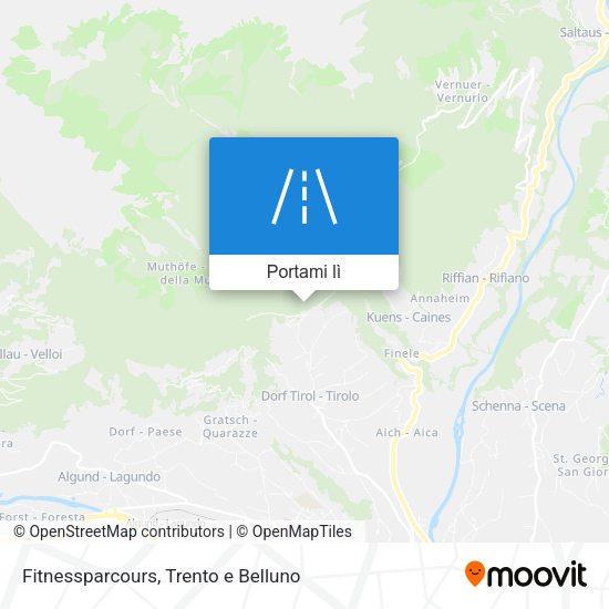 Mappa Fitnessparcours
