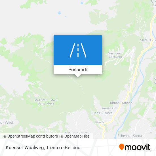 Mappa Kuenser Waalweg