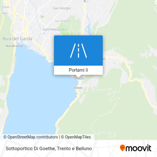 Mappa Sottoportico Di Goethe