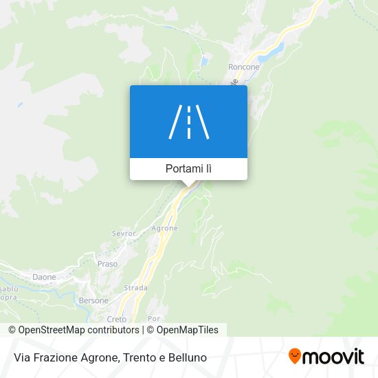 Mappa Via Frazione Agrone