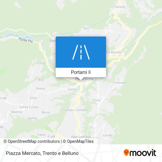 Mappa Piazza Mercato