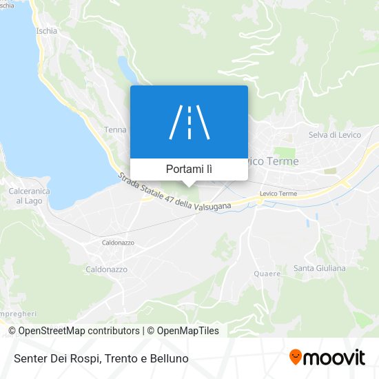 Mappa Senter Dei Rospi