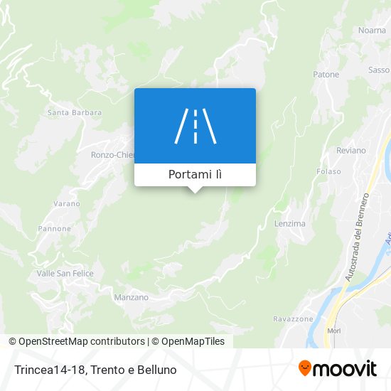 Mappa Trincea14-18