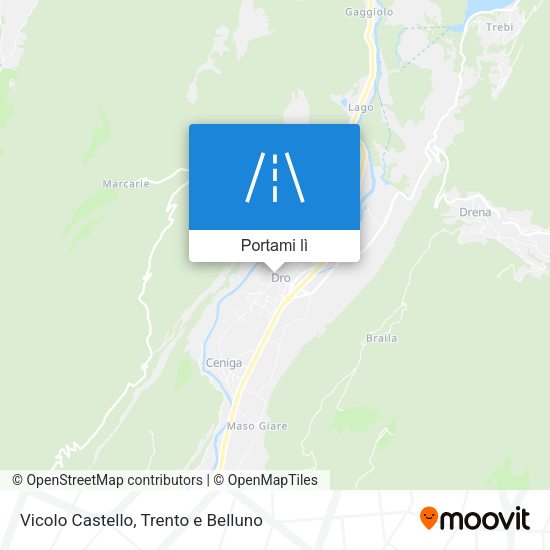 Mappa Vicolo Castello