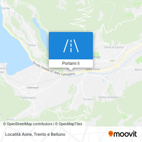 Mappa Località Aone