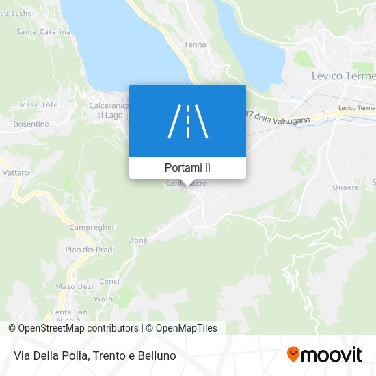 Mappa Via Della Polla