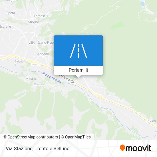 Mappa Via Stazione