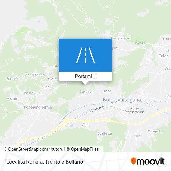 Mappa Località Ronera
