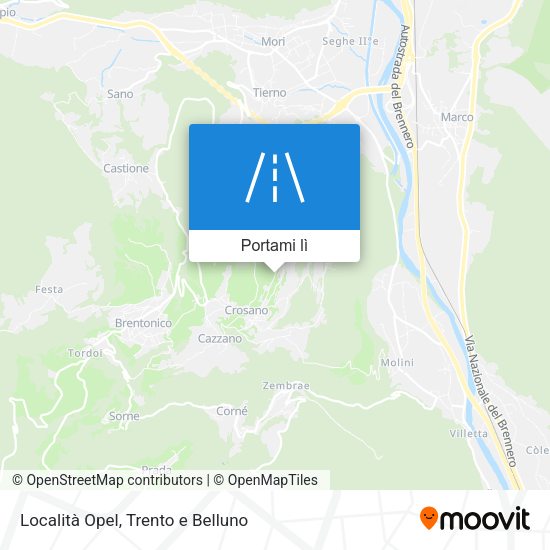 Mappa Località Opel