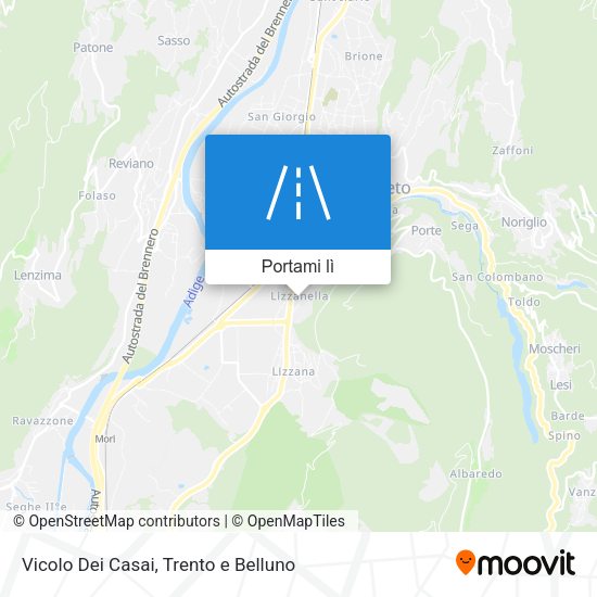 Mappa Vicolo Dei Casai