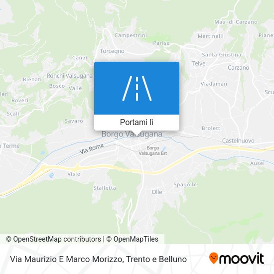 Mappa Via Maurizio E Marco Morizzo