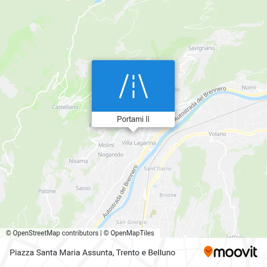 Mappa Piazza Santa Maria Assunta