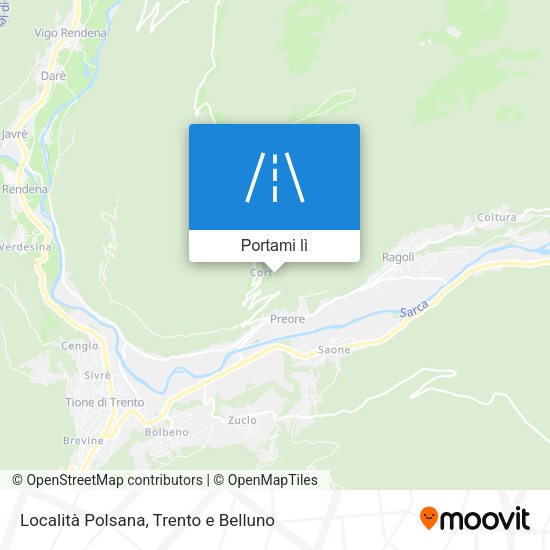 Mappa Località Polsana