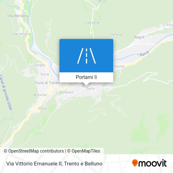 Mappa Via Vittorio Emanuele II