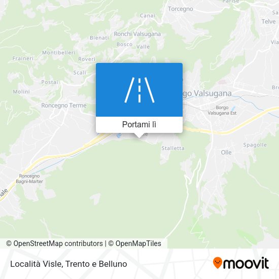 Mappa Località Visle
