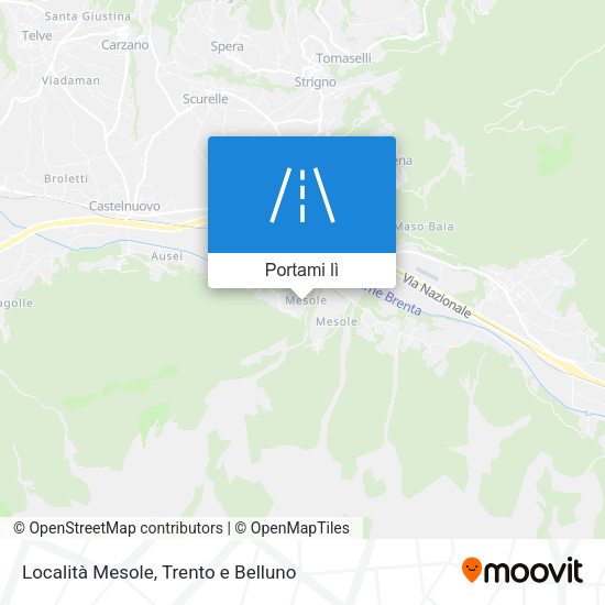 Mappa Località Mesole