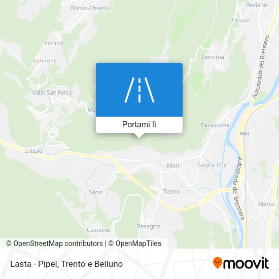 Mappa Lasta - Pipel