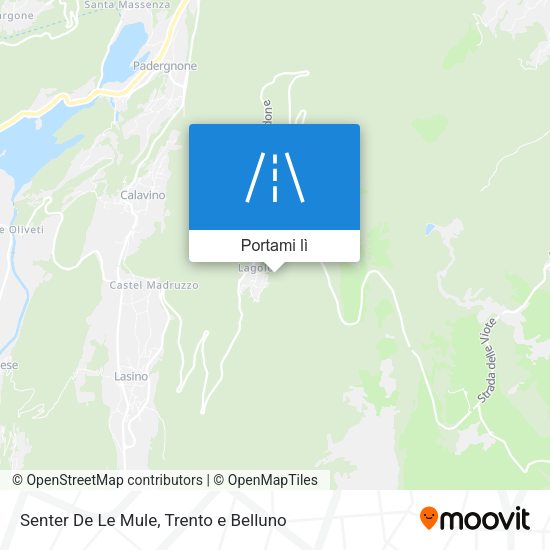 Mappa Senter De Le Mule