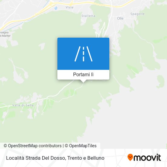Mappa Località Strada Del Dosso