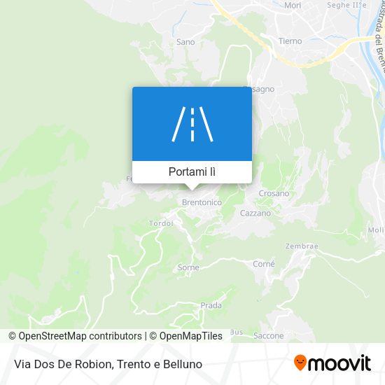 Mappa Via Dos De Robion