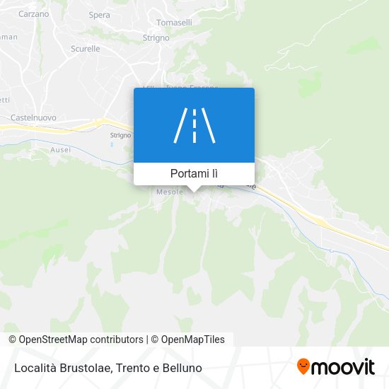 Mappa Località Brustolae