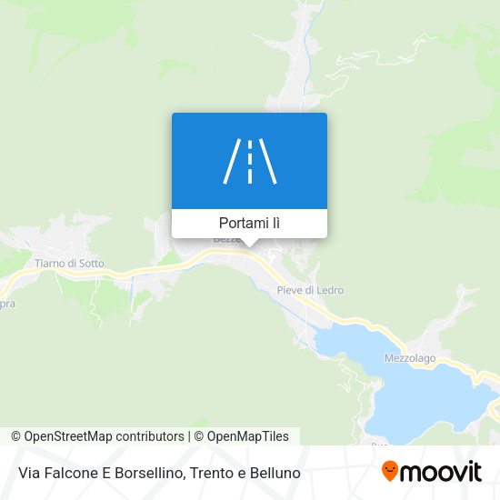 Mappa Via Falcone E Borsellino