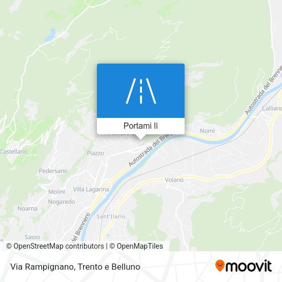 Mappa Via Rampignano