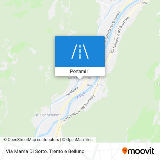 Mappa Via Mama Di Sotto