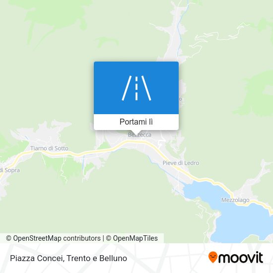 Mappa Piazza Concei