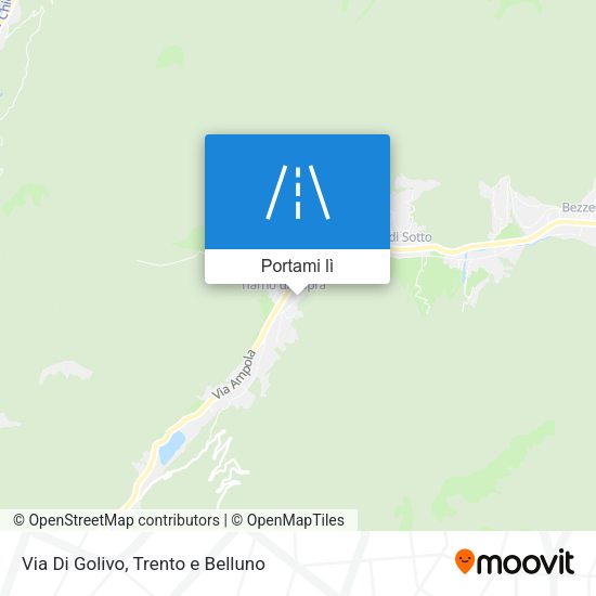 Mappa Via Di Golivo