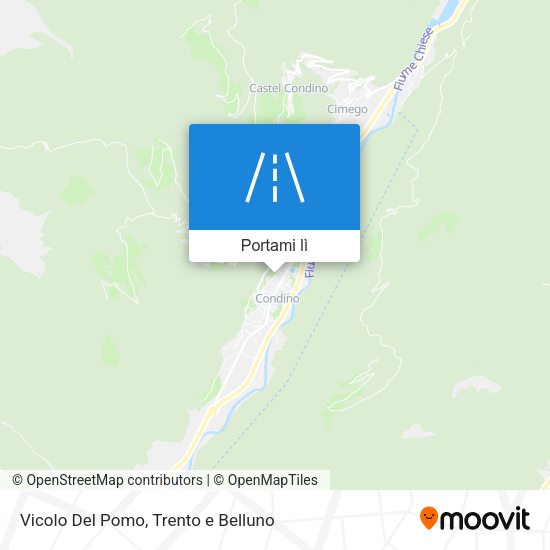Mappa Vicolo Del Pomo