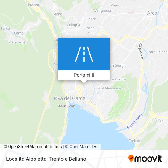 Mappa Località Alboletta