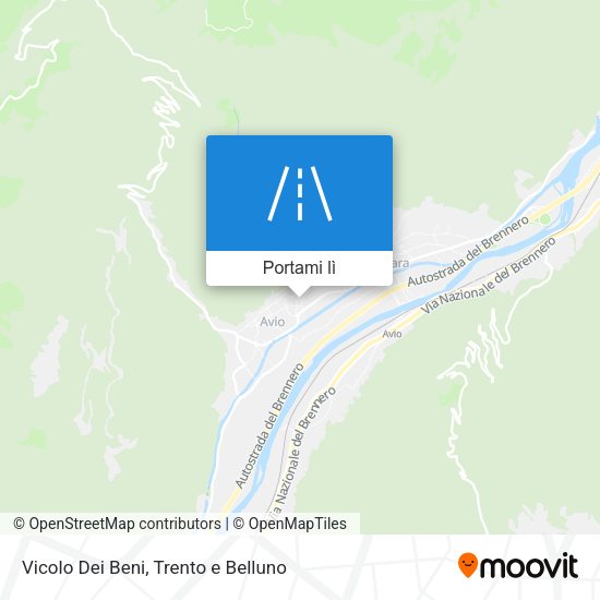 Mappa Vicolo Dei Beni