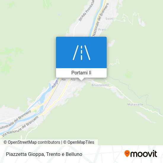 Mappa Piazzetta Gioppa