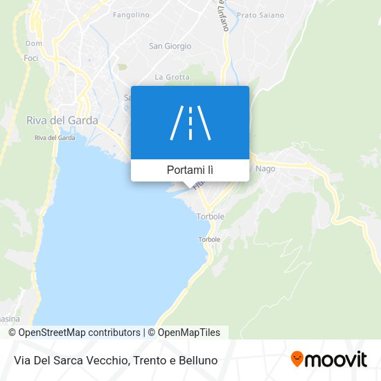 Mappa Via Del Sarca Vecchio