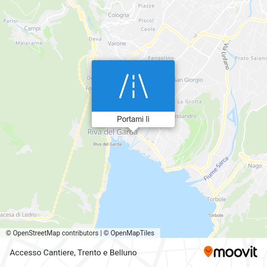Mappa Accesso Cantiere