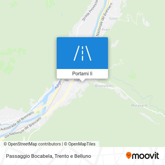 Mappa Passaggio Bocabela