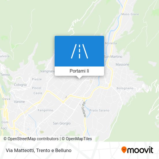 Mappa Via Matteotti