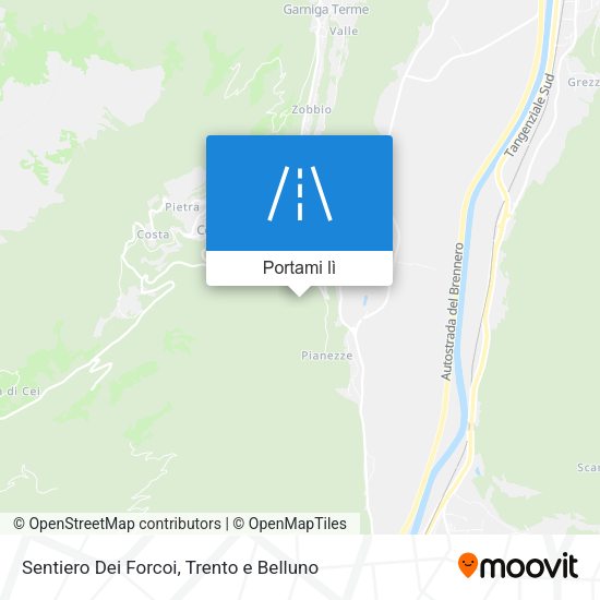 Mappa Sentiero Dei Forcoi