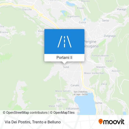 Mappa Via Dei Postini
