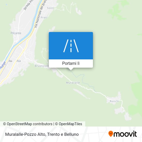 Mappa Muralalle-Pozzo Alto