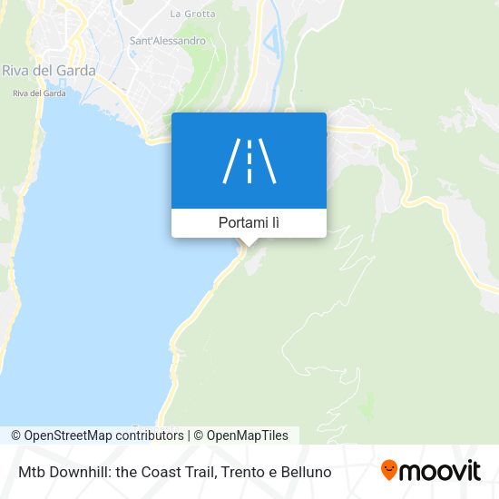 Mappa Mtb Downhill: the Coast Trail