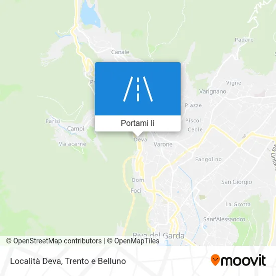 Mappa Località Deva