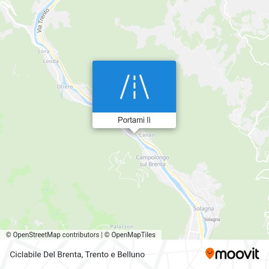 Mappa Ciclabile Del Brenta