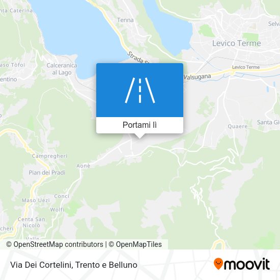Mappa Via Dei Cortelini