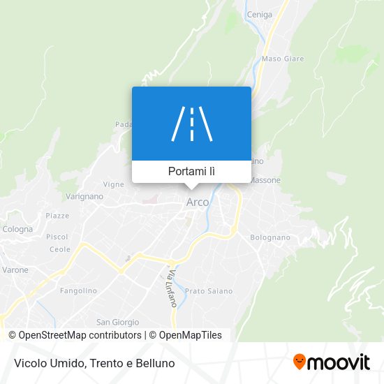 Mappa Vicolo Umido