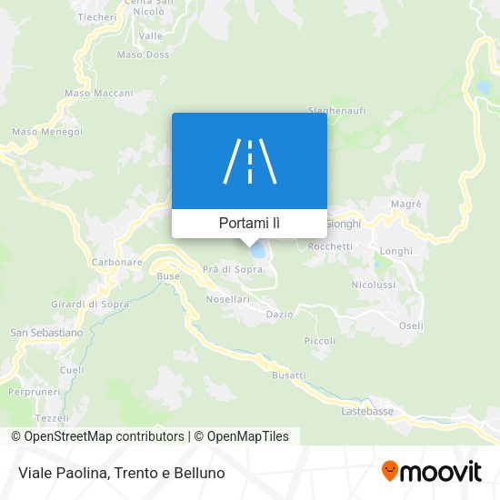 Mappa Viale Paolina