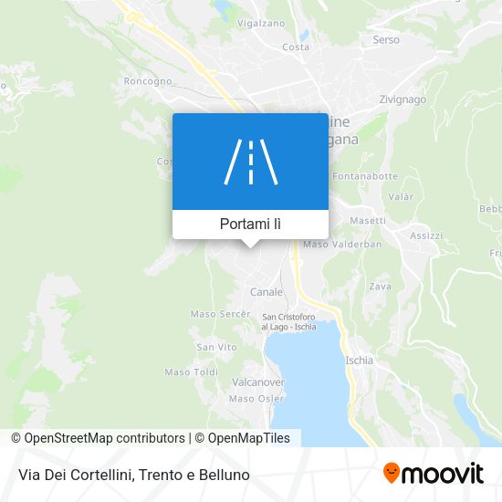 Mappa Via Dei Cortellini